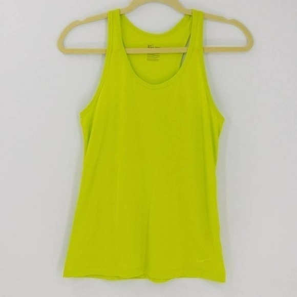 Nike Dri-Fit Athletic Scoop Neck Racerback Moisture Wicking Workout Tank Top - Picture 1 of 5